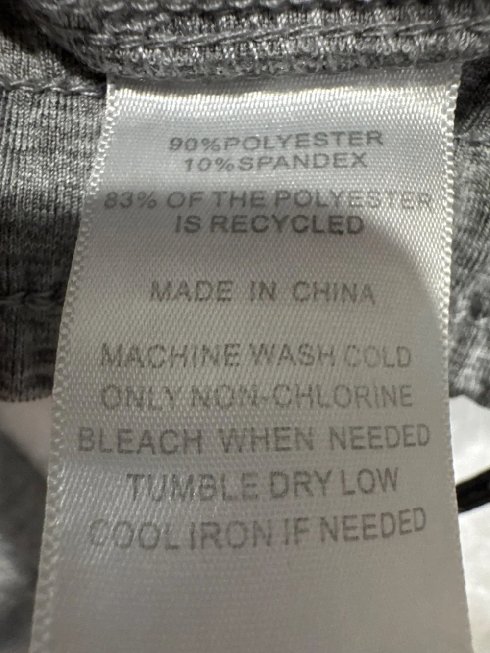 01.Algo Jogger sweatpants gray pull on athletic boys size 7 - Picture 7 of 8